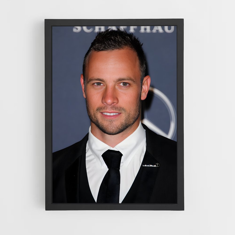 Poster L'Élégance de Pistorius – affiche Jeux Olympiques (vue 2)